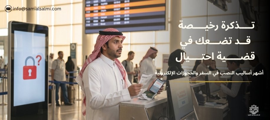 الاحتيال في حجز الطيران والحجوزات الإلكترونية | كيف تحمي نفسك من النصب الإلكتروني؟