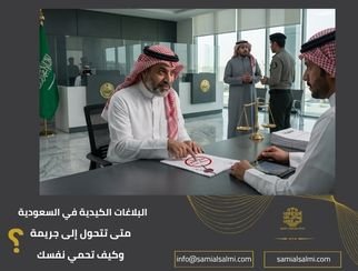البلاغات الكيدية في السعودية | متى تتحول إلى جريمة؟ وكيف تحمي نفسك؟